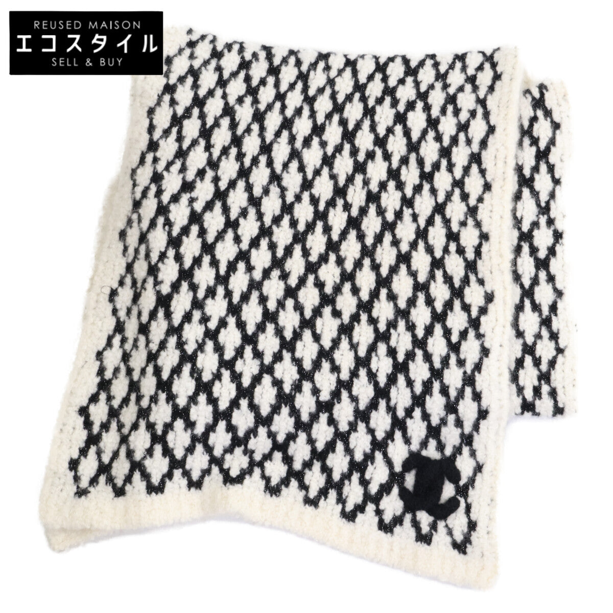 CHANEL シャネル カシミヤ ココマーク マトラッセ マフラー マフラー