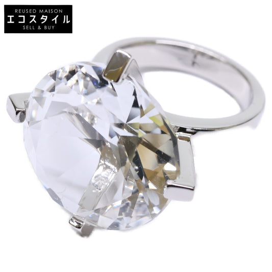 ete エテ 【美品】925 クリスタル ストーン リング 指輪