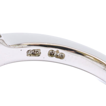 ete エテ 【美品】925 ハート クリスタル ストーン リング 指輪