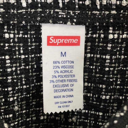 Supreme 25AW Boucle Baseball Jersey Tops M Men's
