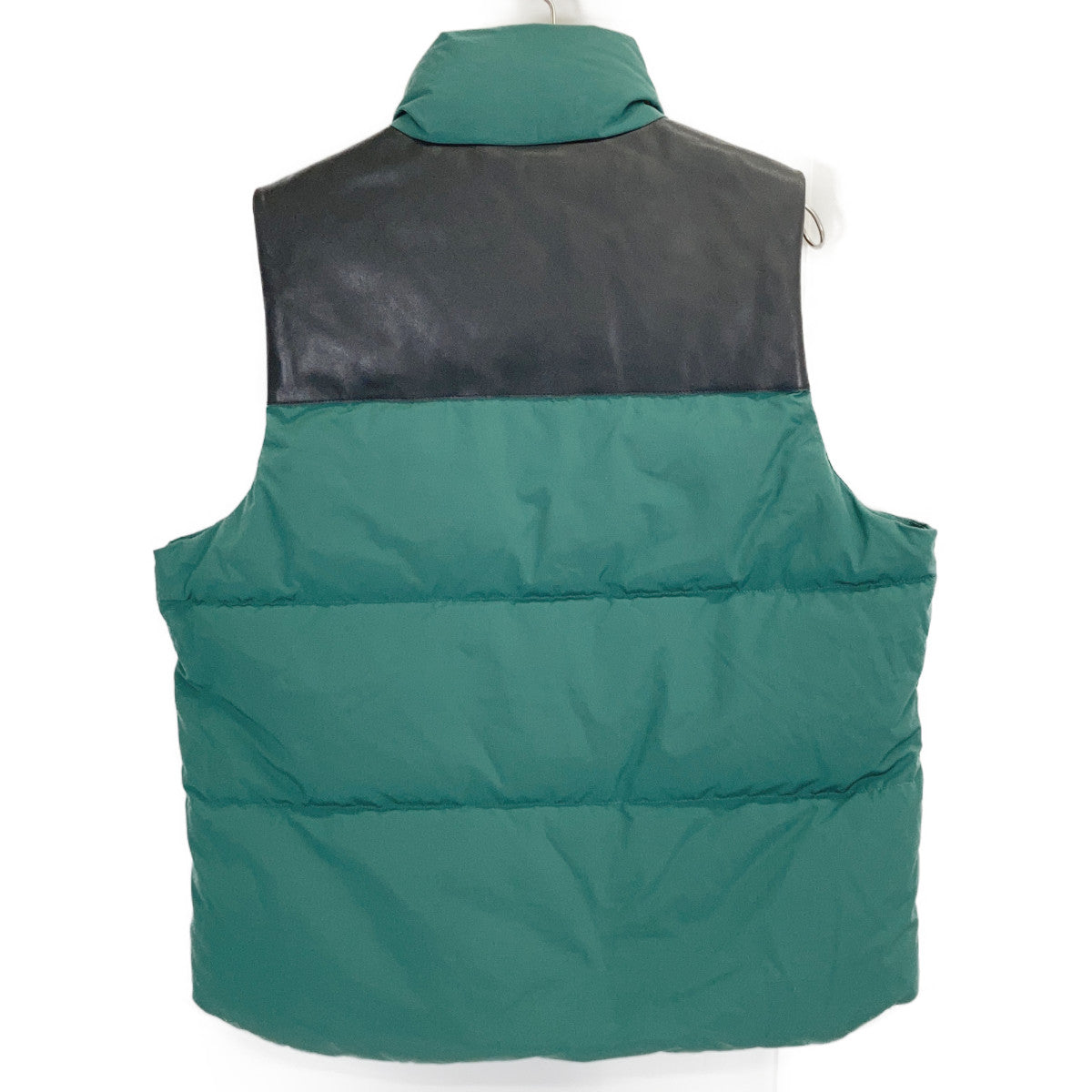 3122071 绿色×黑色 COMBI DOWN VEST 马甲 M 男士