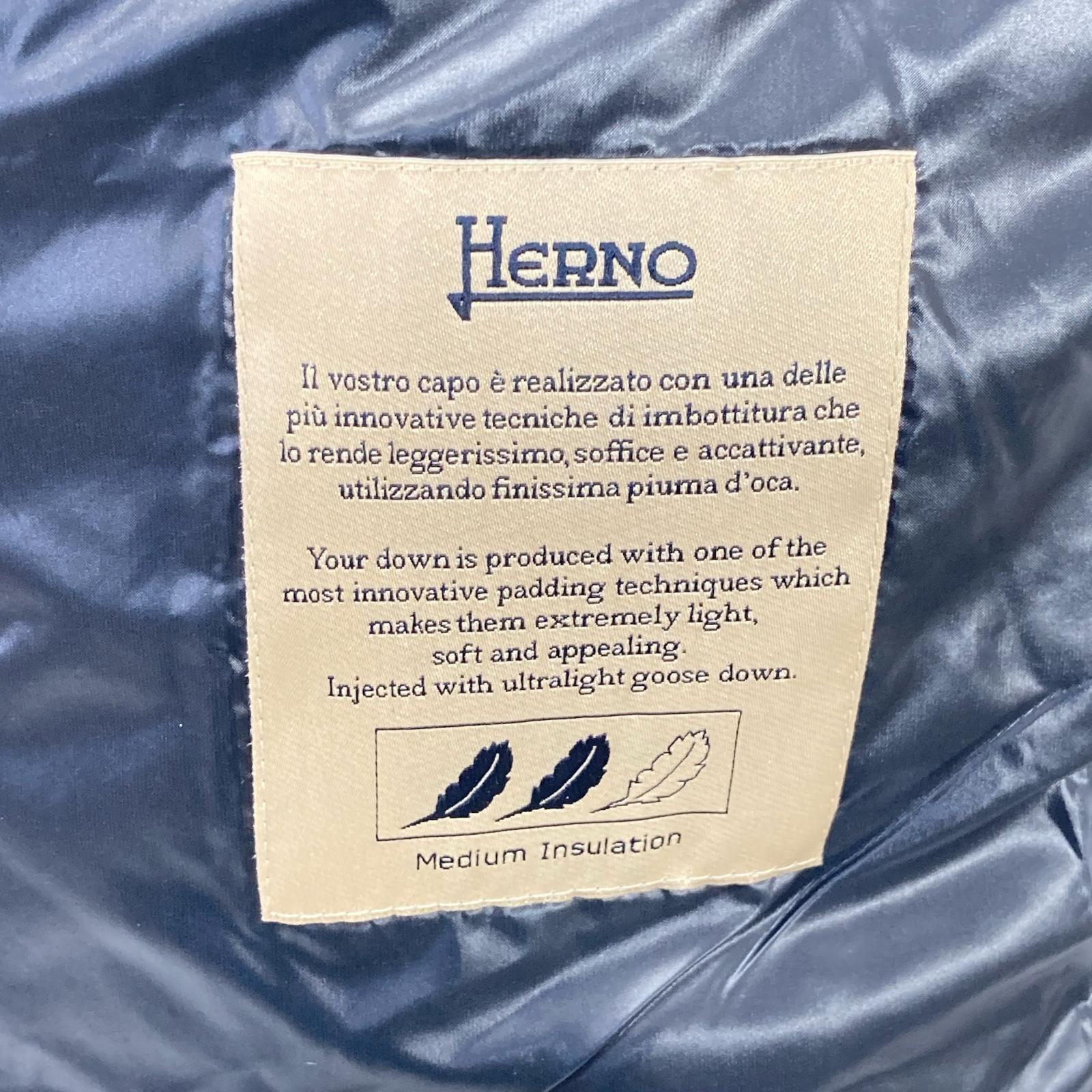 HERNO ヘルノ PI001933D12017Z ﾈｲﾋﾞｰ COMBI DOWN ﾀﾞｳﾝｼﾞｬｹｯﾄ ジャケット 40