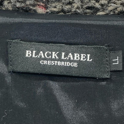 BLACK LABEL CRESTBRIDGE ブラックレーベルクレストブリッジ 51P30-639-17 ブラック×レッド×ベージュ CBチェック ボアジャケット ジャケット