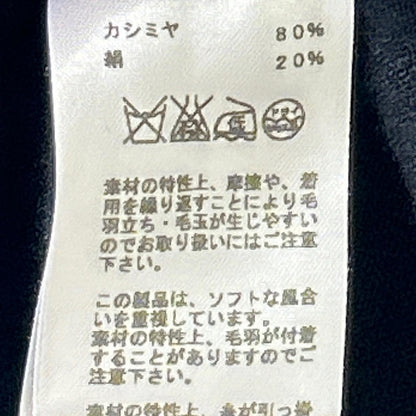 HERMES 爱马仕 62-5728 黑色 100%羊绒 拉链开衫 上衣