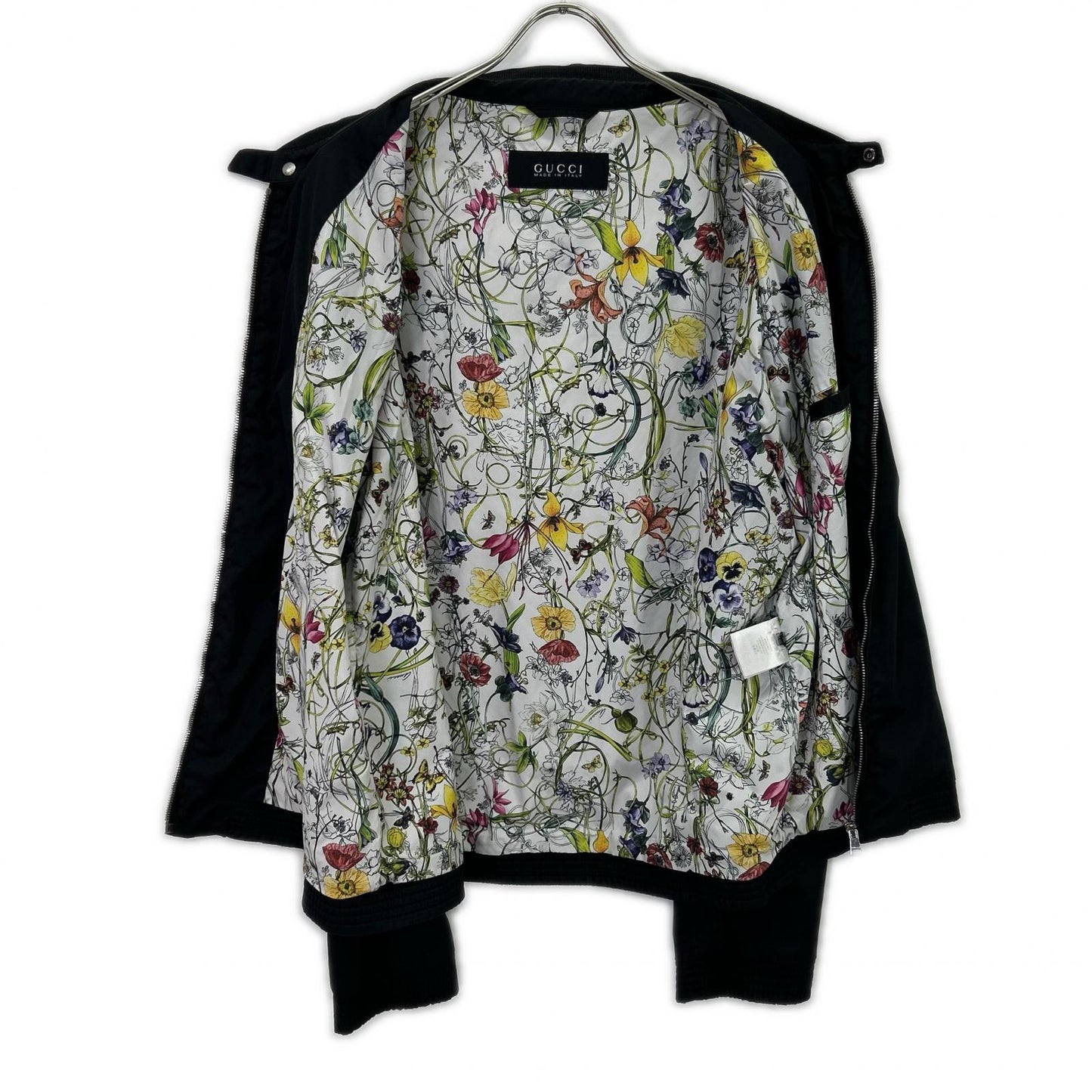 GUCCI グッチ 308273 ブラック 裏地総柄 ナイロンジャケット ジャケット