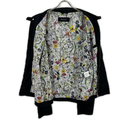 GUCCI グッチ 308273 ブラック 裏地総柄 ナイロンジャケット ジャケット