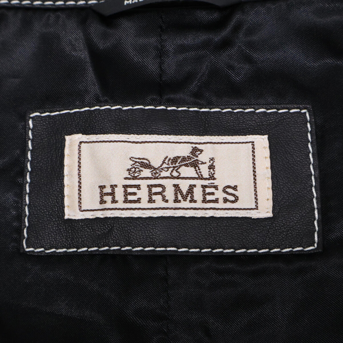 HERMES エルメス 【国内正規】ラムスキン ジレ/ ベスト
