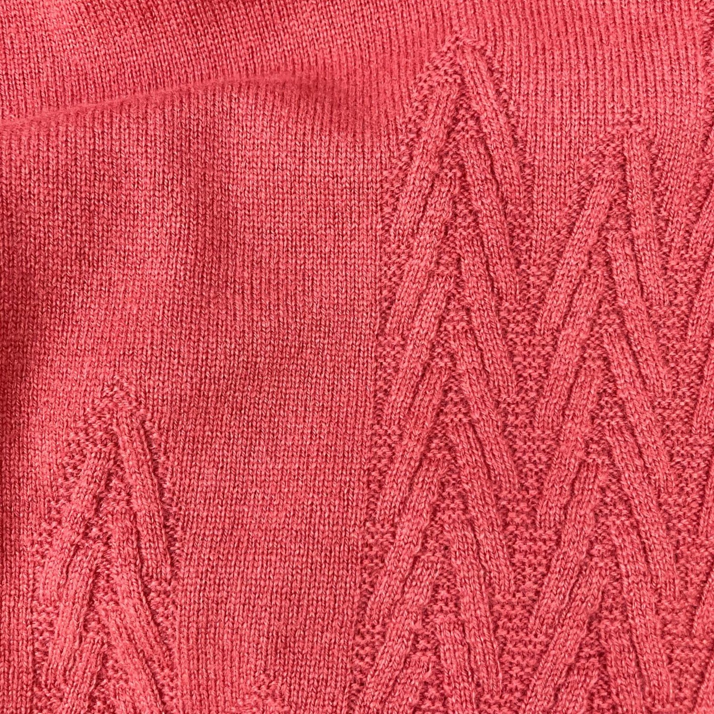 HERMES エルメス ピンク カシミヤ100 セータ トップス