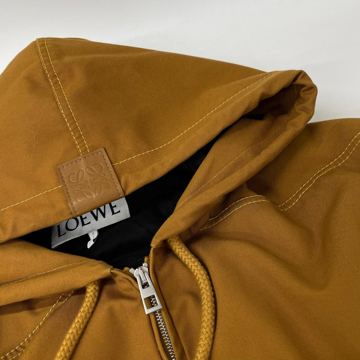 LOEWE ロエベ S359Y02XBK ブラウン フーデッドジャケット ジャケット
