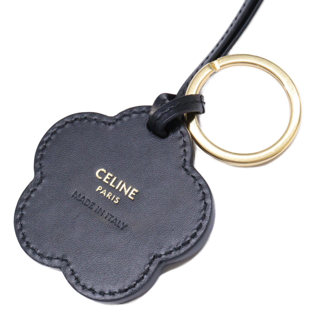 CELINE セリーヌ 49K013GVZ.38NO 梅モチーフ チャーム / カーフスキン チャーム