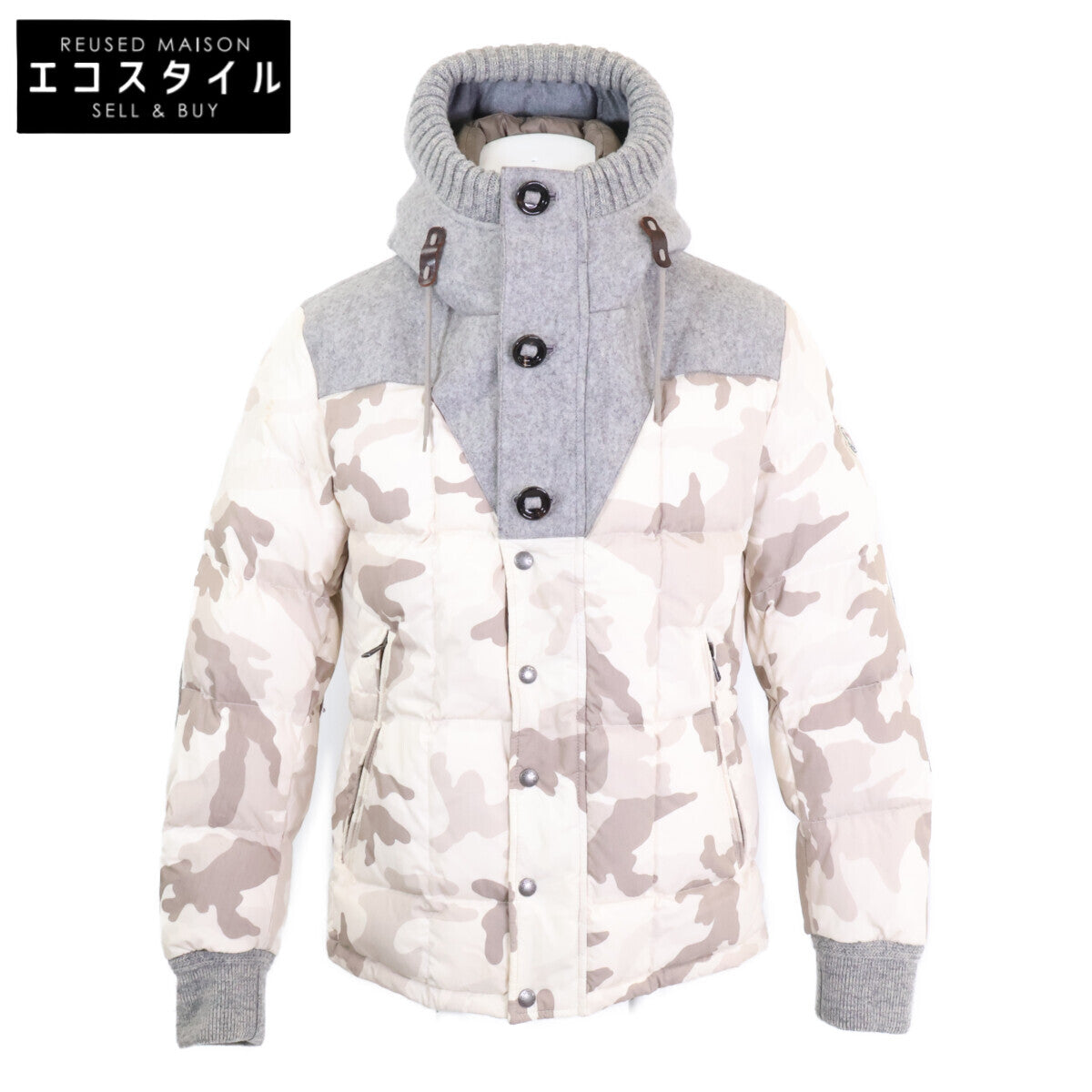 BEAUMONT Vermont Camouflage Wool Down Jacket 2 Men's