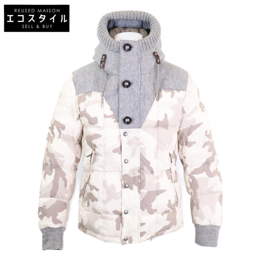 MONCLER モンクレール BEAUMONT バーモント カモフラ ウール ダウンジャケット ジャケット