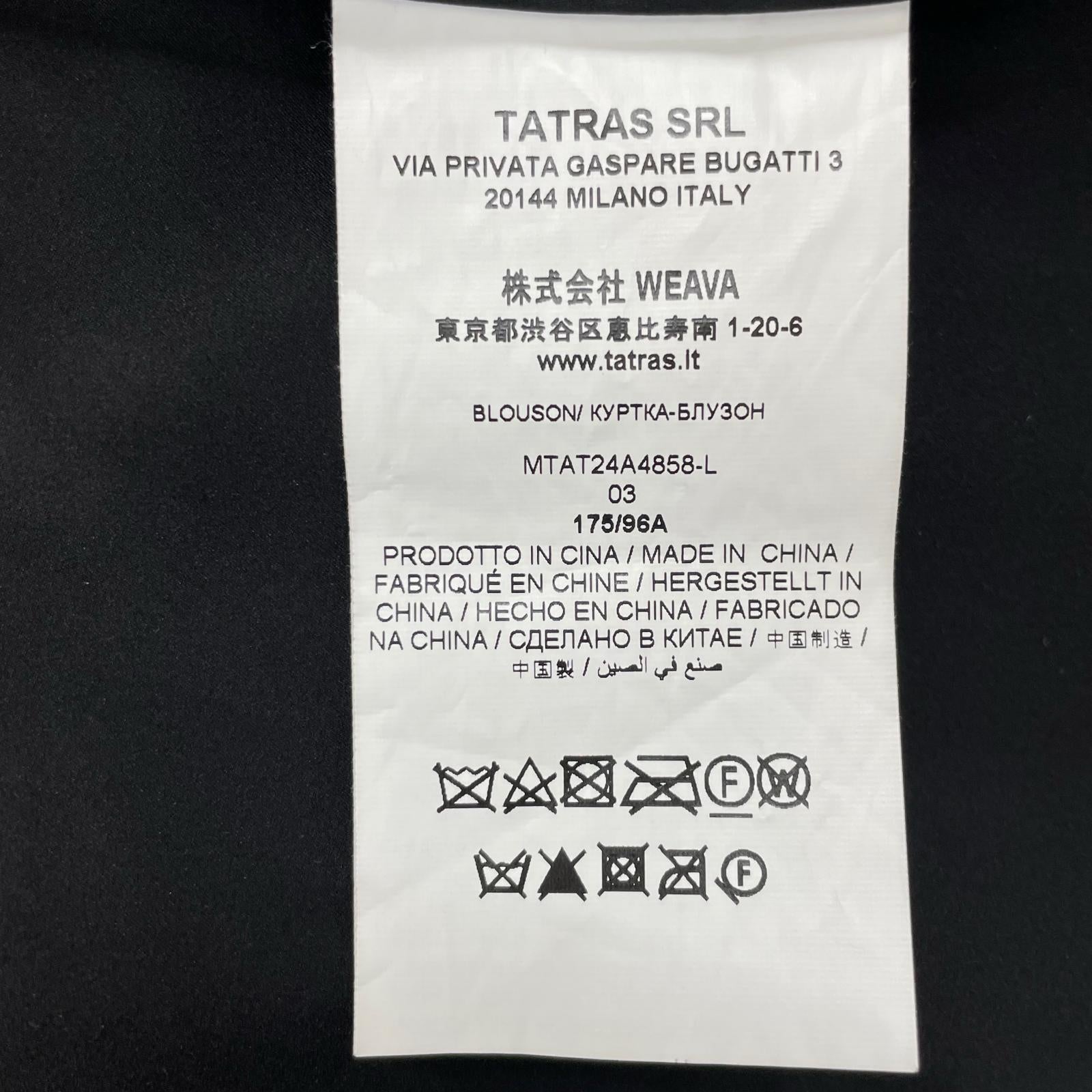 MTAT24A4858 ﾌﾞﾗｯｸ BOMOS ﾎﾞﾓｽ ﾎﾞｱﾌﾞﾙｿﾞﾝ ジャケット 03 メンズ