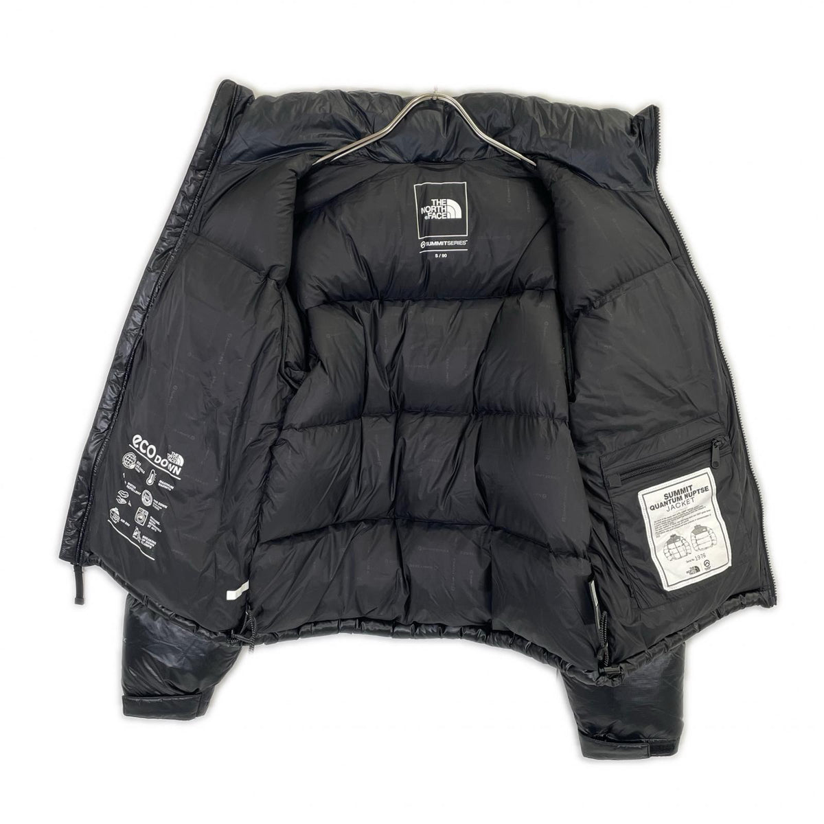 THE NORTH FACE ノースフェイス ホワイトレーベル NJ1DR97A QUANTUM NUPTSE JACKET ブラック ダウンジャケット ジャケット