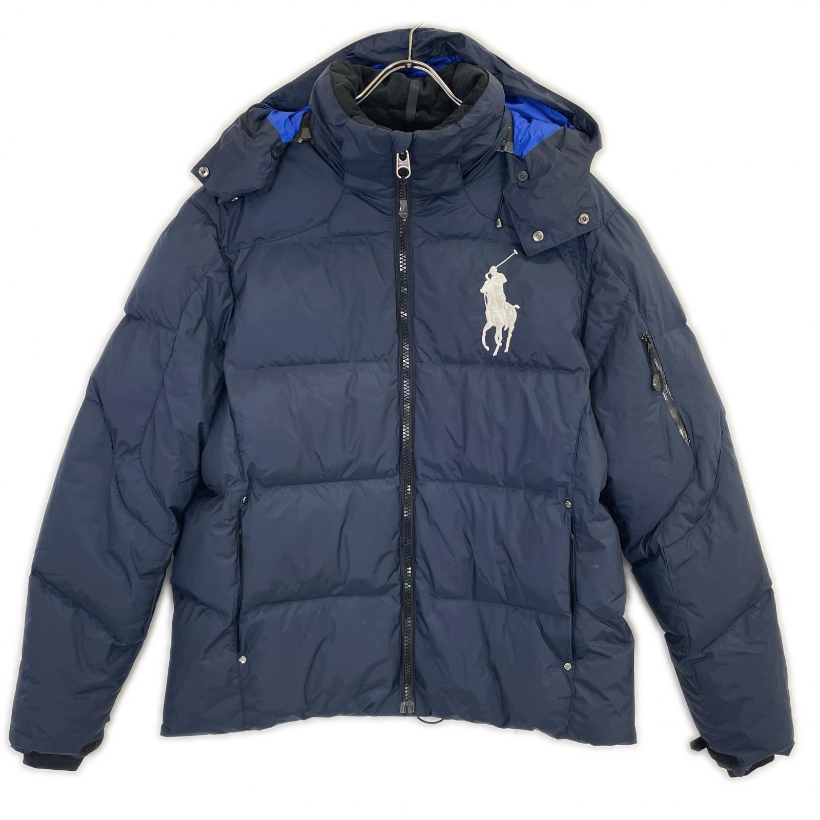 710585152002 NAVY BIG PONY DOWN JACKET L Men's