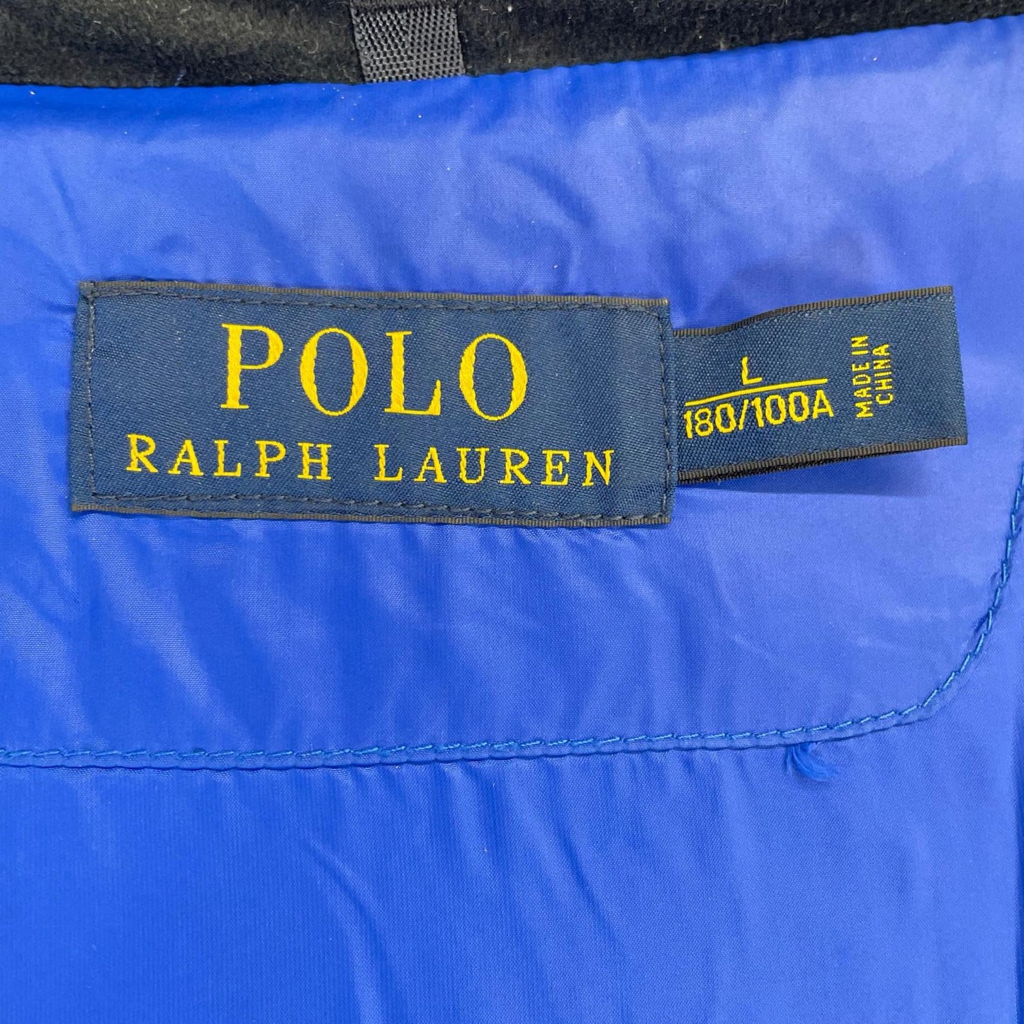 710585152002 NAVY BIG PONY DOWN JACKET L Men's