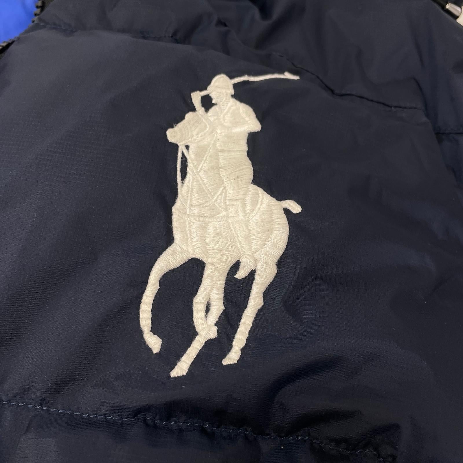 710585152002 NAVY BIG PONY DOWN JACKET L Men's