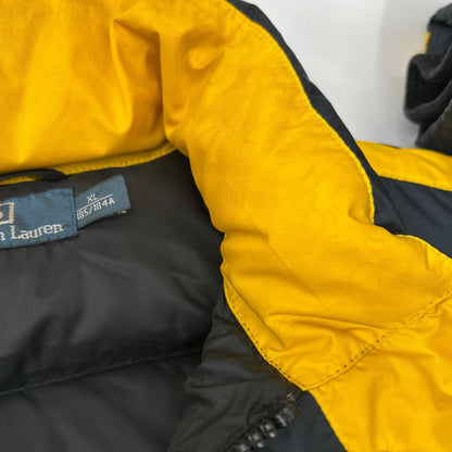 POLO RALPH LAUREN ポロ ラルフローレン 7257612SPRJ ﾌﾞﾗｯｸ ｽﾉｰ ﾎﾟﾛ ﾁｬﾚﾝｼﾞｶｯﾌﾟ ﾀﾞｳﾝｼﾞｬｹｯﾄ ジャケット XL
