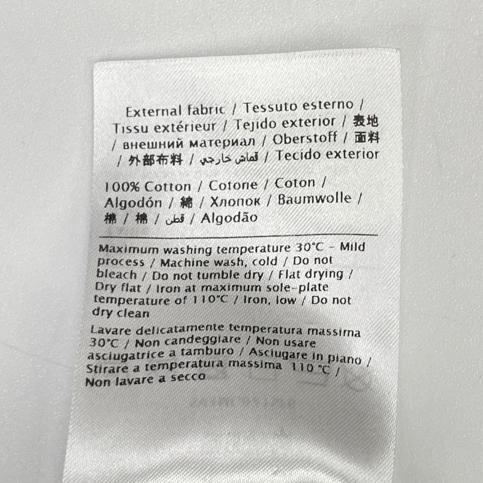 VALENTINO ヴァレンティノ SV3MG02T5F6 ホワイト コットン ロゴ Tシャツ トップス