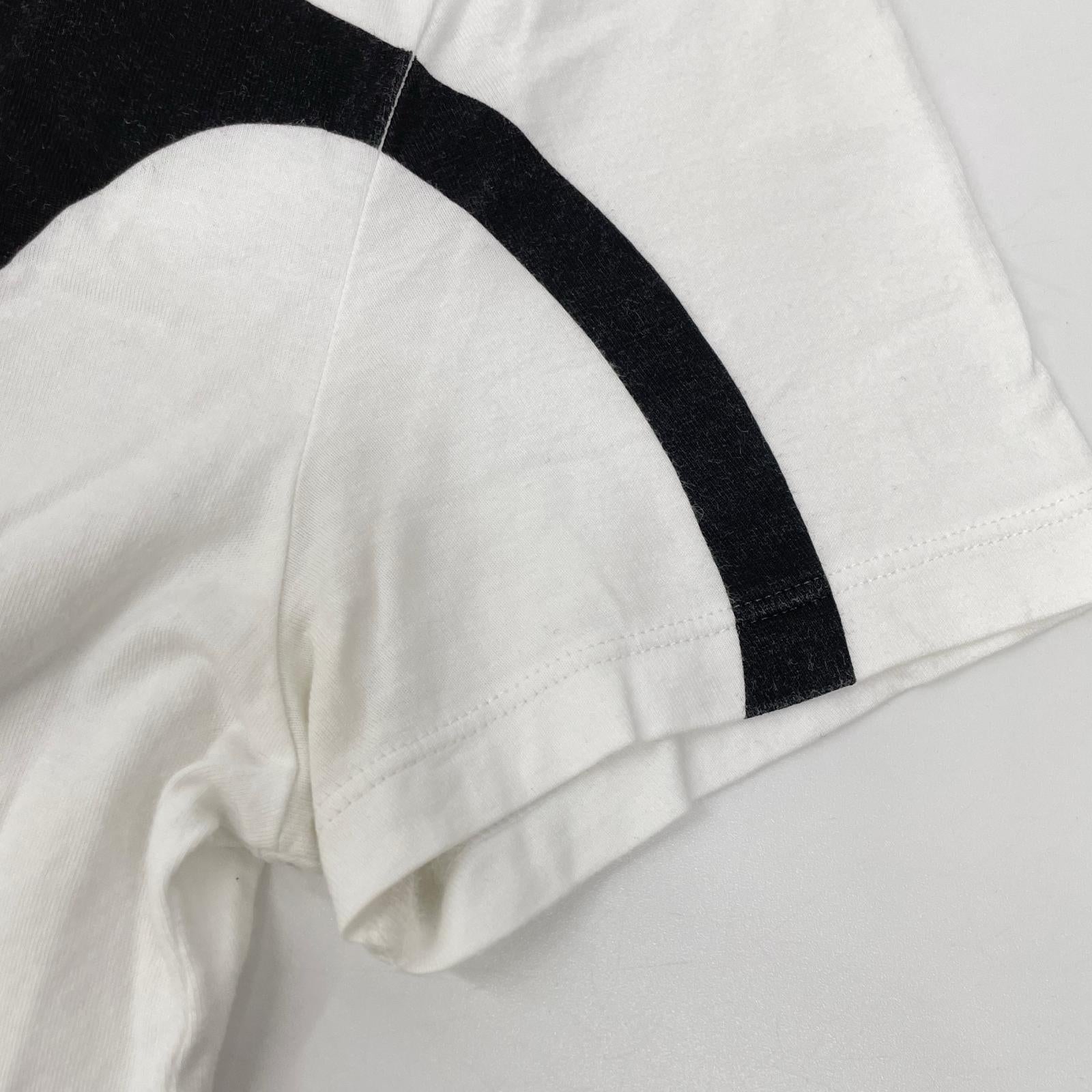 VALENTINO ヴァレンティノ SV3MG02T5F6 ホワイト コットン ロゴ Tシャツ トップス