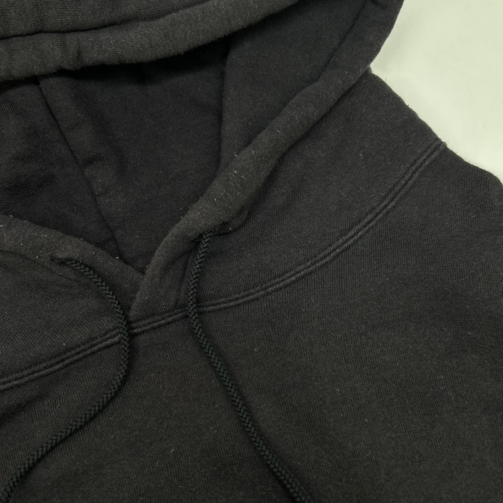 UNUSED アンユーズド US2366 ブラック Switching sweat hoodie トップス
