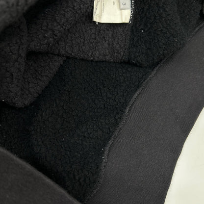 UNUSED アンユーズド US2366 ブラック Switching sweat hoodie トップス