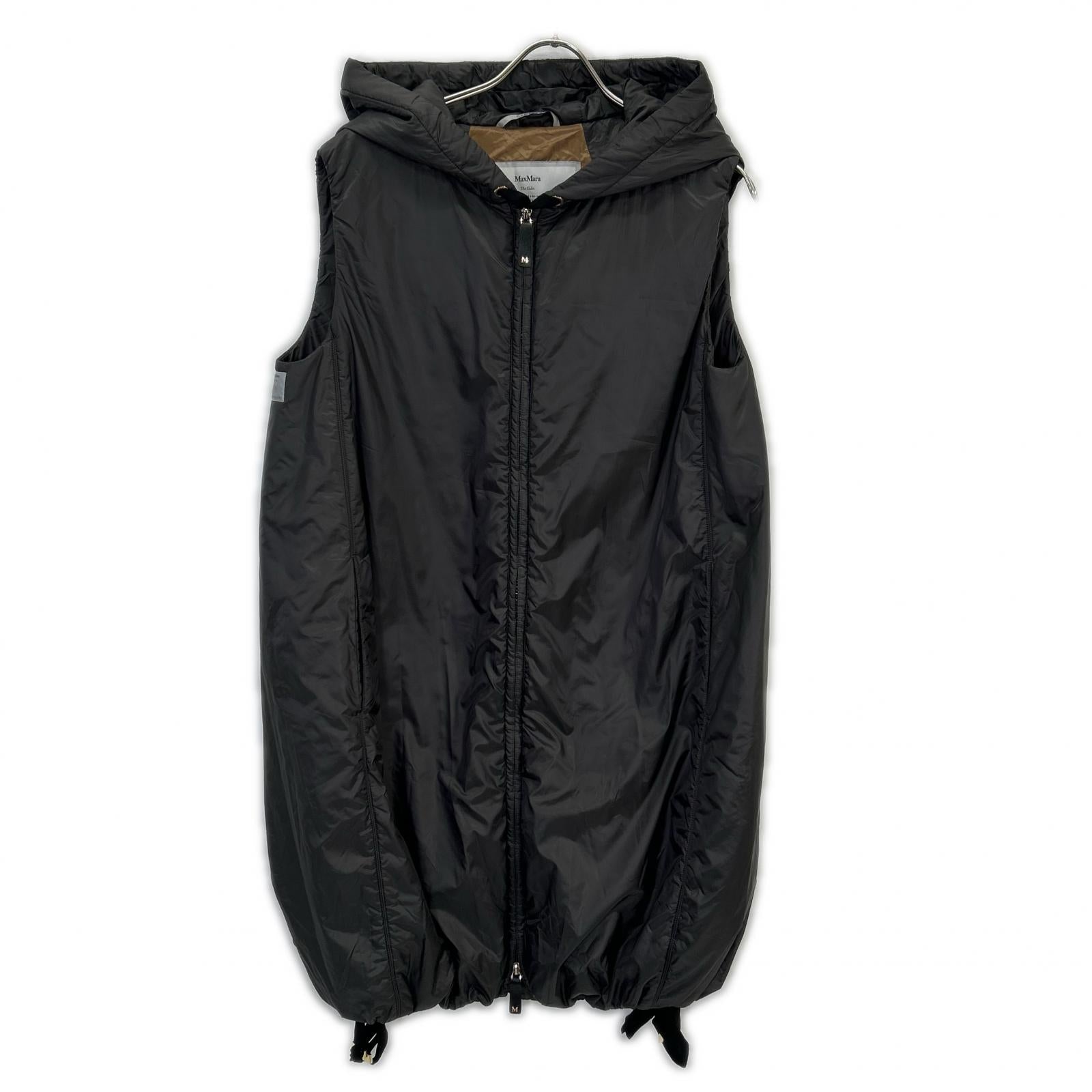 Max Mara 929602146 Dark Gray The Cube Cameluxe Padded Long Vest