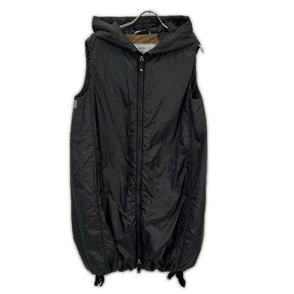 Max Mara 929602146 Dark Gray The Cube Cameluxe Padded Long Vest