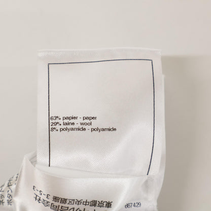 CHANEL シャネル 【新品同様/国内正規】26SS P80728K11696 PAPER FIBER ノースリーブ ショートドレス ワンピース