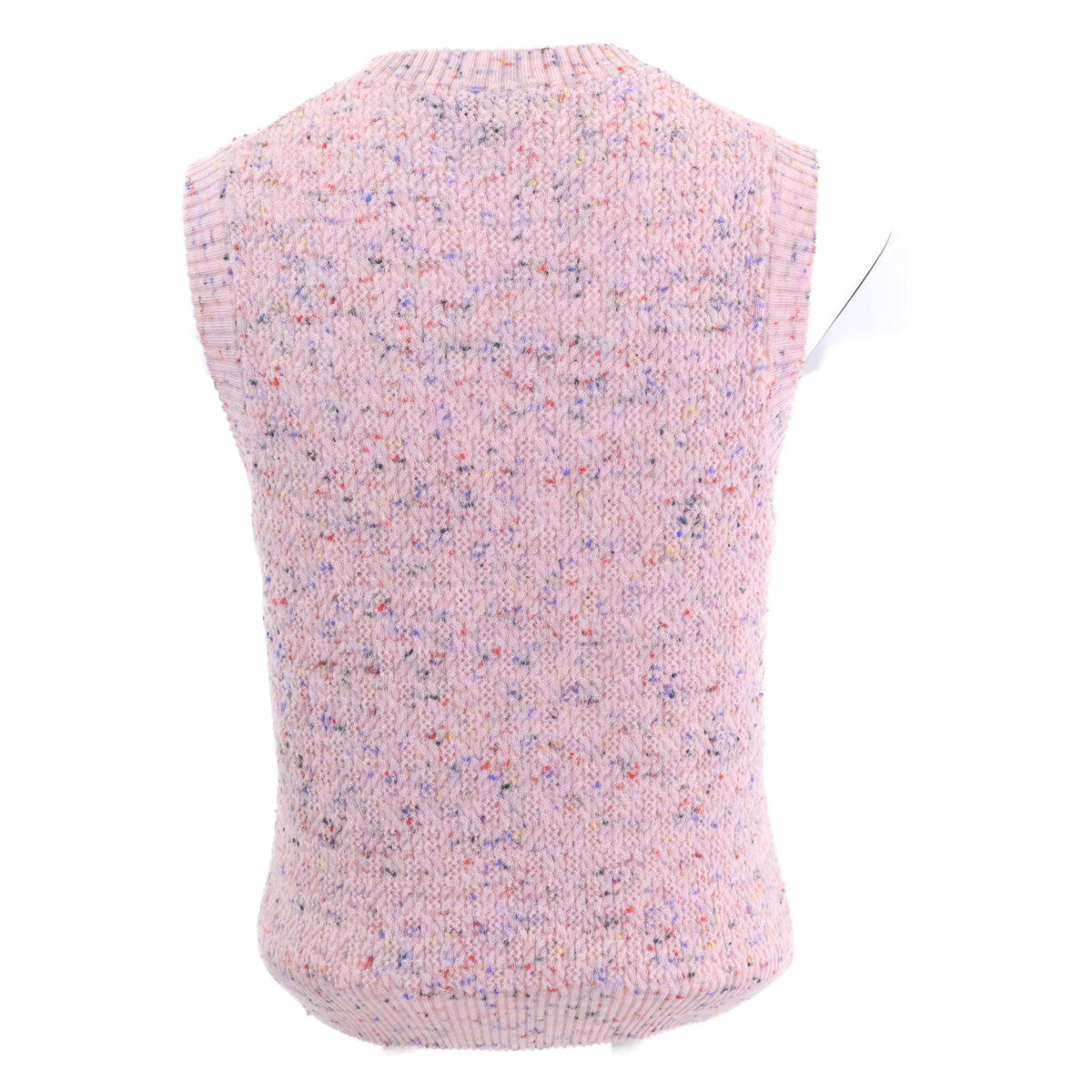 CHANEL [Like new/Domestic regular product] 25A P79975K11525 Leaf Plate Knit Vest