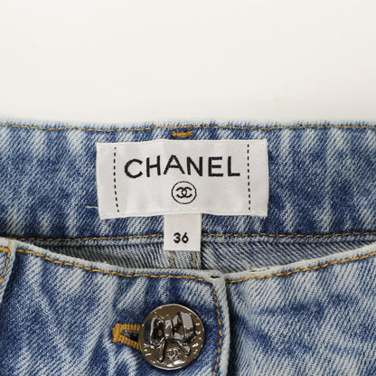 CHANEL 香奈儿 【全新同款/国内正品】26SS P80580V73058 蝴蝶结牛仔裤 下装
