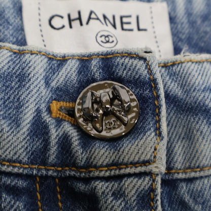 CHANEL 香奈儿 【全新同款/国内正品】26SS P80580V73058 蝴蝶结牛仔裤 下装