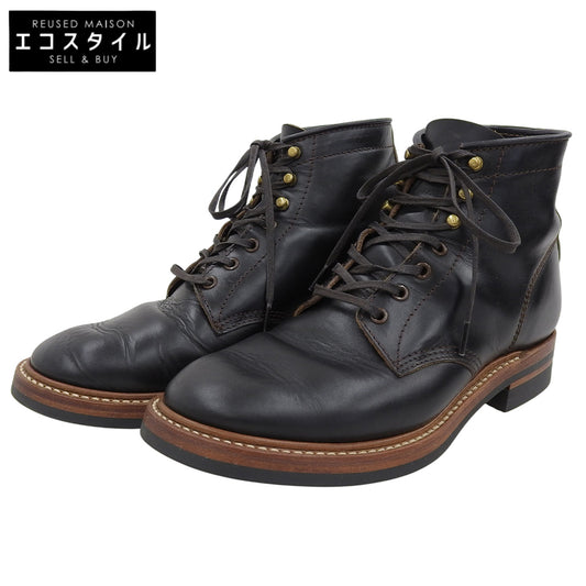 JOHN LOFGREN ジョンロフグレン 美品 レザー Horween El Capitan Boots ブーツ メンズ ブラック 8 LK-040 シューズ
