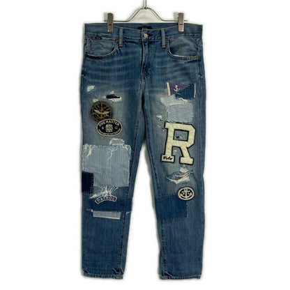 POLO RALPH LAUREN ポロ ラルフローレン ﾊﾟｯﾁ ﾃﾞﾆﾑﾊﾟﾝﾂ ボトムス 27