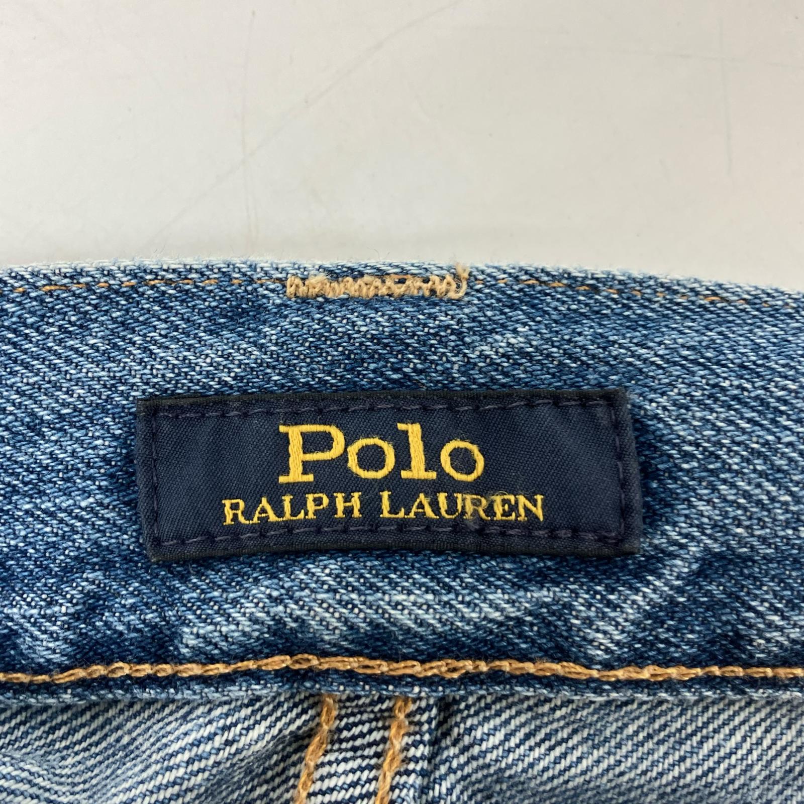 POLO RALPH LAUREN ポロ ラルフローレン ﾊﾟｯﾁ ﾃﾞﾆﾑﾊﾟﾝﾂ ボトムス 27