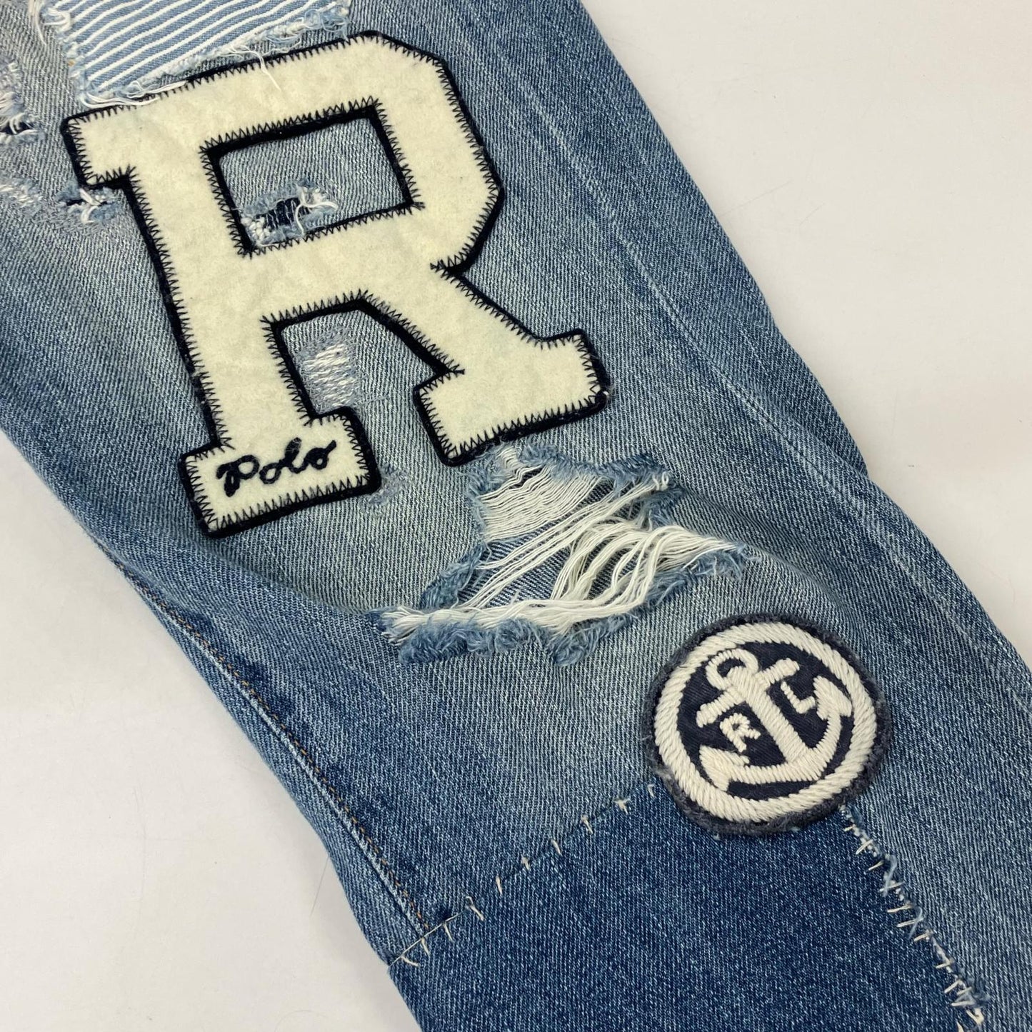 POLO RALPH LAUREN ポロ ラルフローレン ﾊﾟｯﾁ ﾃﾞﾆﾑﾊﾟﾝﾂ ボトムス 27