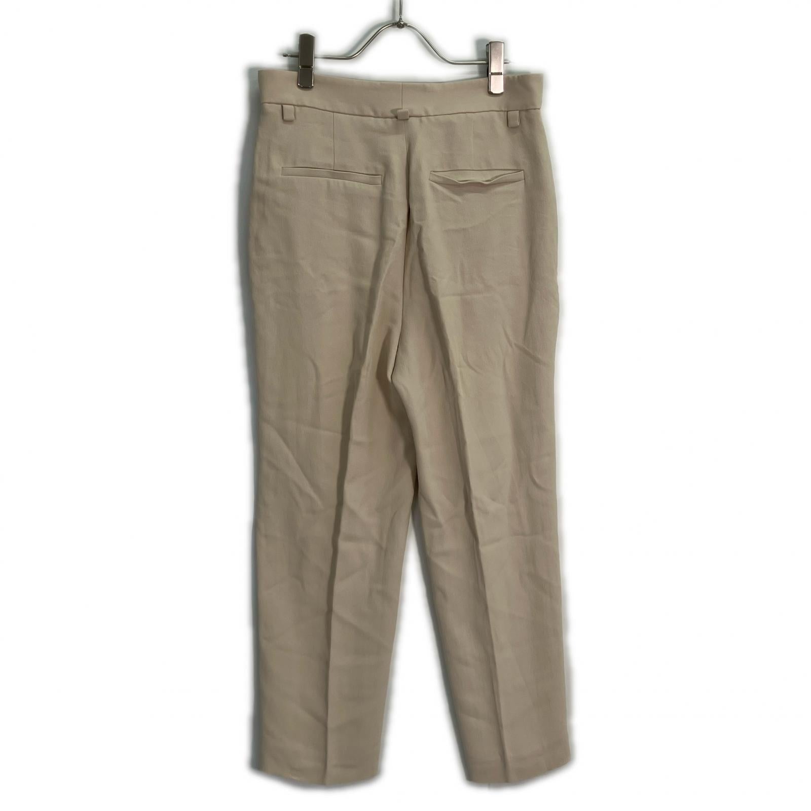 BRUNELLO CUCINELLI ブルネロクチネリ MA029P6165 アイボリー シルク パンツ ボトムス