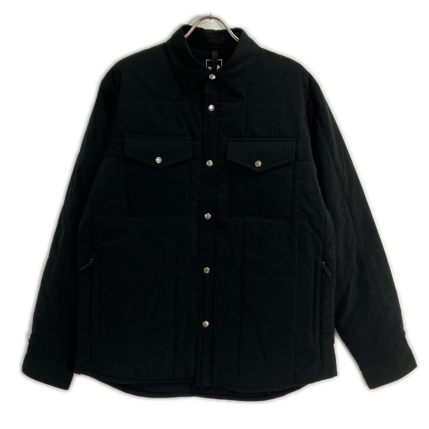 THE NORTH FACE ノースフェイス 23年 NY82331 ブラック Meadow Warm Shirt メドウウォームシャツ トップス