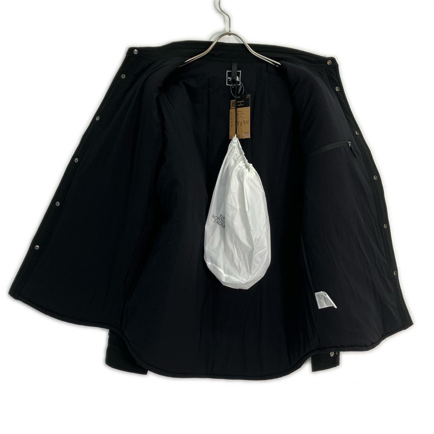 THE NORTH FACE ノースフェイス 23年 NY82331 ブラック Meadow Warm Shirt メドウウォームシャツ トップス