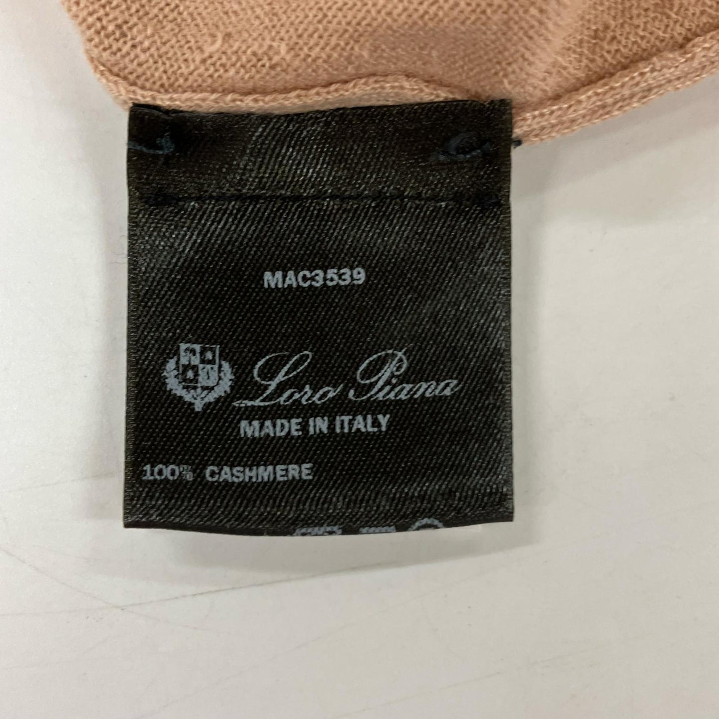 Loro Piana ロロピアーナ MAC3539 FAL2935 ピンクベージュ カシミヤ100 カーディガン トップス