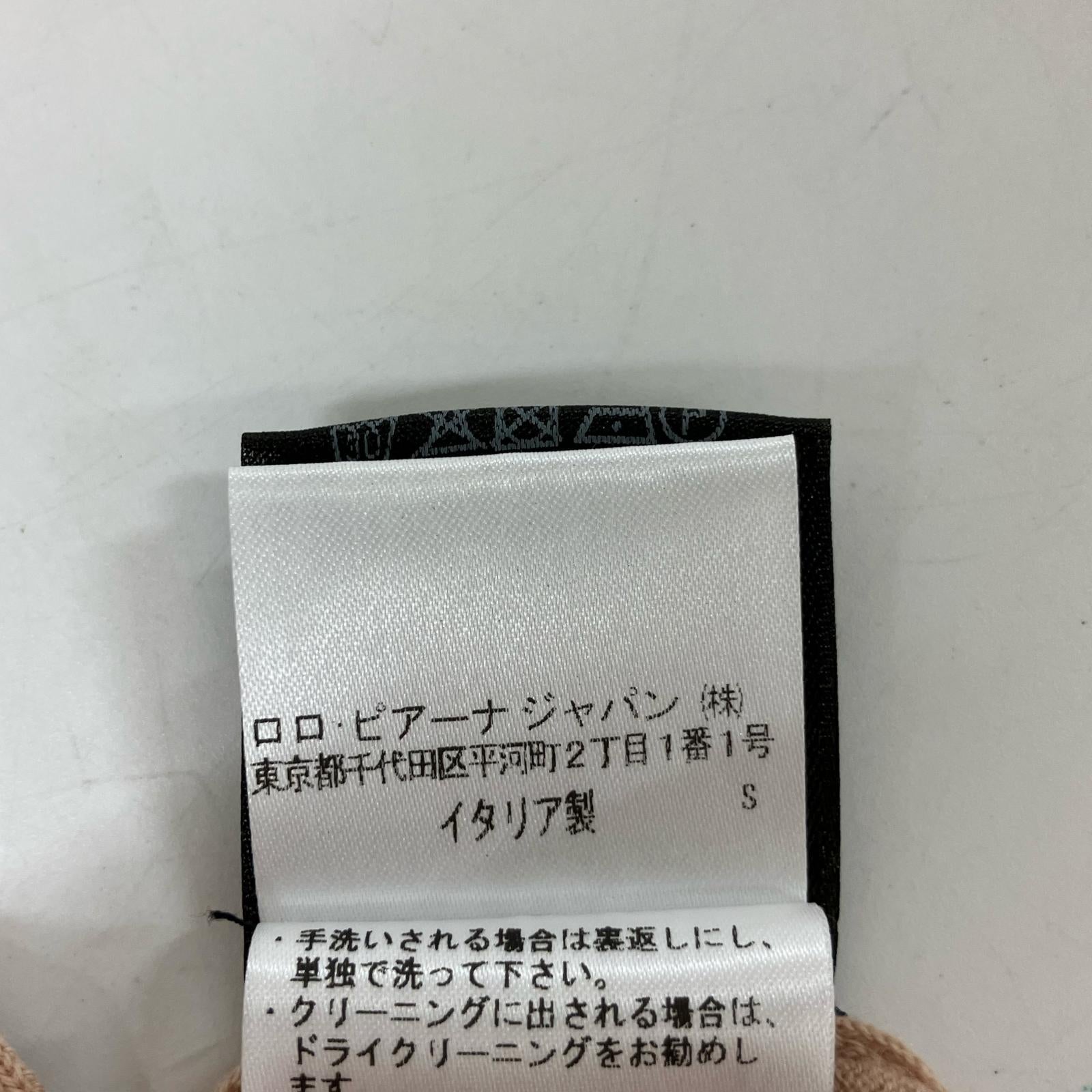 Loro Piana ロロピアーナ MAC3539 FAL2935 ピンクベージュ カシミヤ100 カーディガン トップス