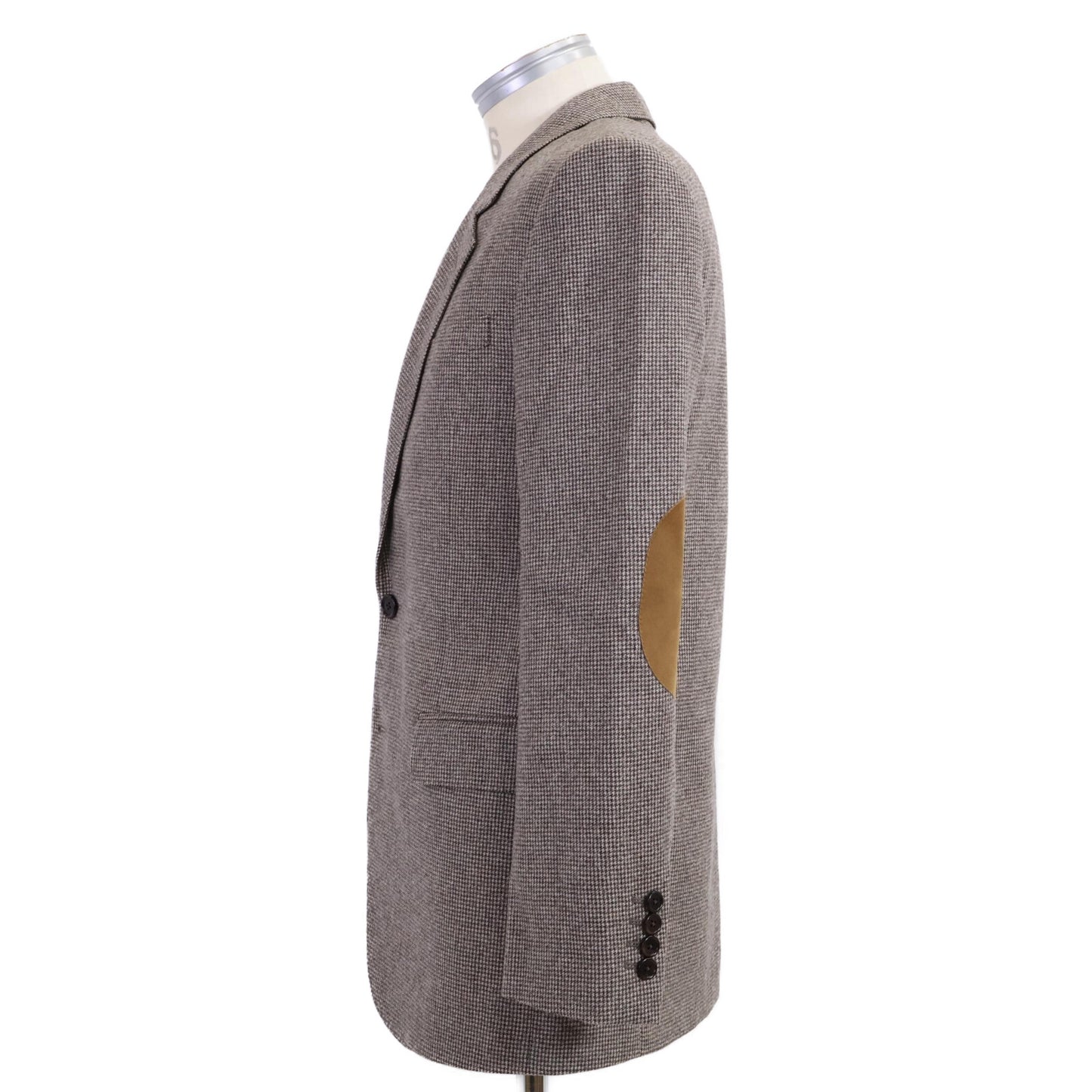 CELINE セリーヌ 【新品同様/国内正規/23年製】2V53G497R マイクロハウンドトゥース エルボーパッチ テーラードジャケット ジャケット