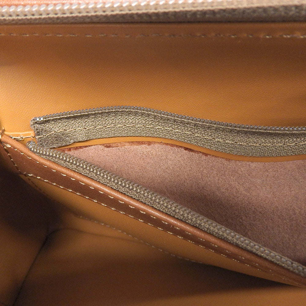 MANSO 万双 新品同様 双鞣和地 セカンドバッグ クラッチバッグ メンズ キャメル m00000251 セカンドバッグ クラッチバッグ