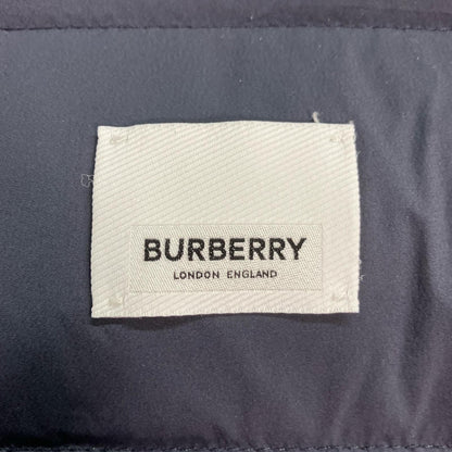 BURBERRY LONDON 博柏利 8067299 海军蓝 尼龙连帽羽绒大衣 S码