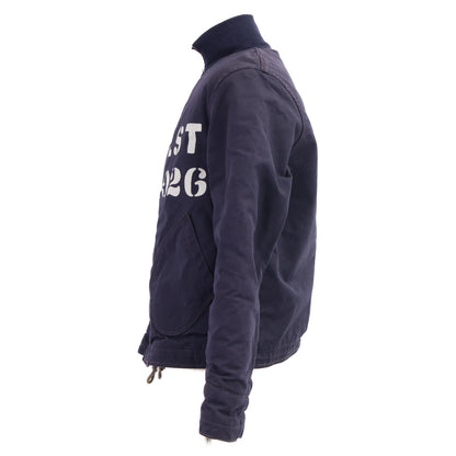 FREEWHEELERS USS LST-926 OIL KING Deck Jacket Jacket 40