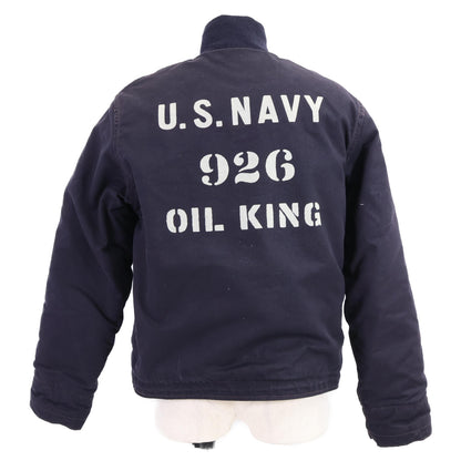 FREEWHEELERS USS LST-926 OIL KING Deck Jacket Jacket 40