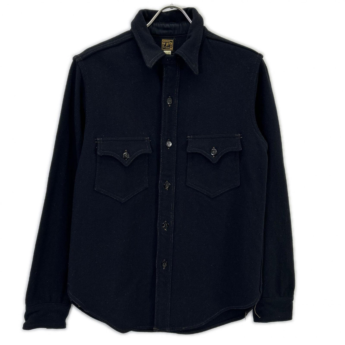 FREEWHEELERS フリーホイーラーズ CPOシャツ ブラック ウール ジャケット