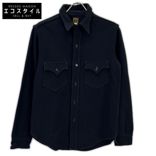 FREEWHEELERS フリーホイーラーズ CPOシャツ ブラック ウール ジャケット