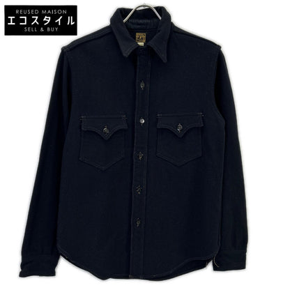 FREEWHEELERS フリーホイーラーズ CPOシャツ ブラック ウール ジャケット