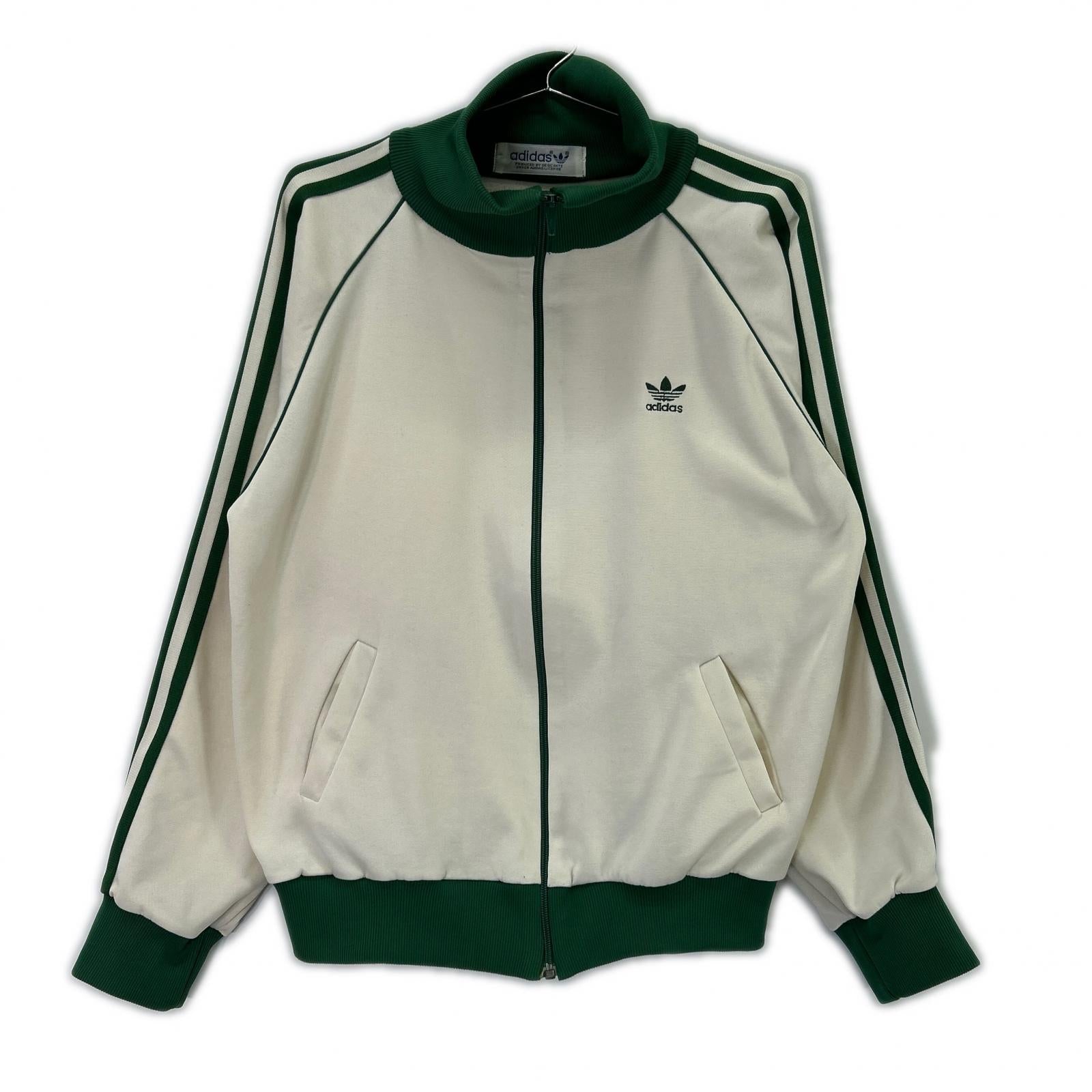 adidas アディダス 70s デサント ホワイト トラックジャケット ジャケット
